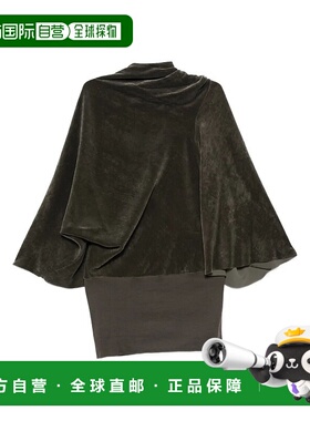 RICK OWENS 女士斗篷 RP02E4231V25 AW2025 黑色 Rick Owens Tops