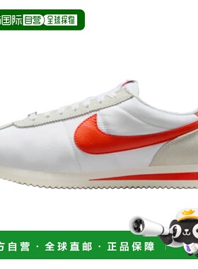 耐克Nike Classic Cortes 舒适耐穿跑步鞋女款白红