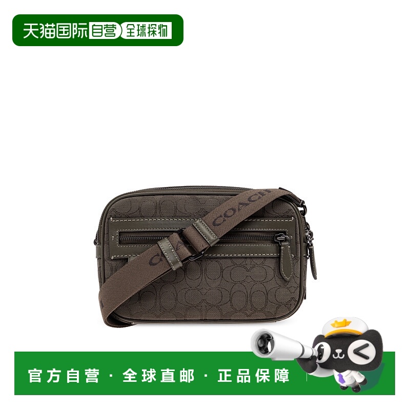 1h可退 COACH 男士单肩包 CBF210RM3 AW2025 绿色 Shoulder bag w