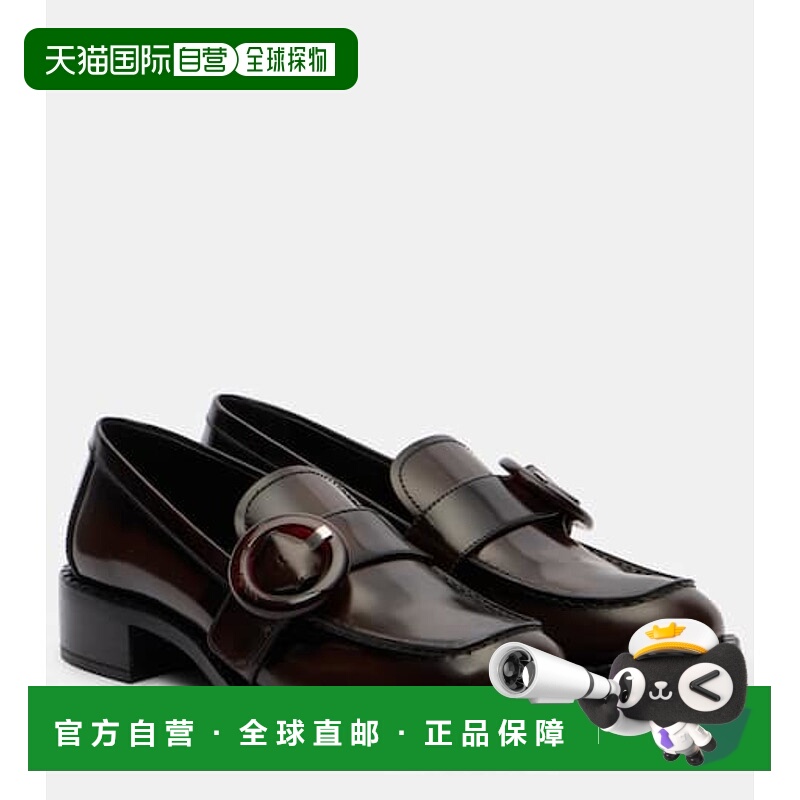 1h可退 潮奢 Prada 普拉达 女士 Sienna 皮质乐福鞋