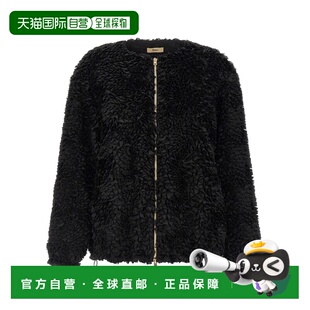 HERNO 女士外套 GC000553D127839300 SS2026 黑色 BOMBER FRU FRU