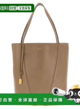 CHLOÉ 女士单肩包 CHC25SS811N8420E AW2025 灰色 'Chloe Spin' s