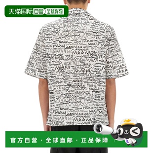 男士 白色男装 衬衫 SS2025 CUMU0213A5UTC464MPW01 MARNI