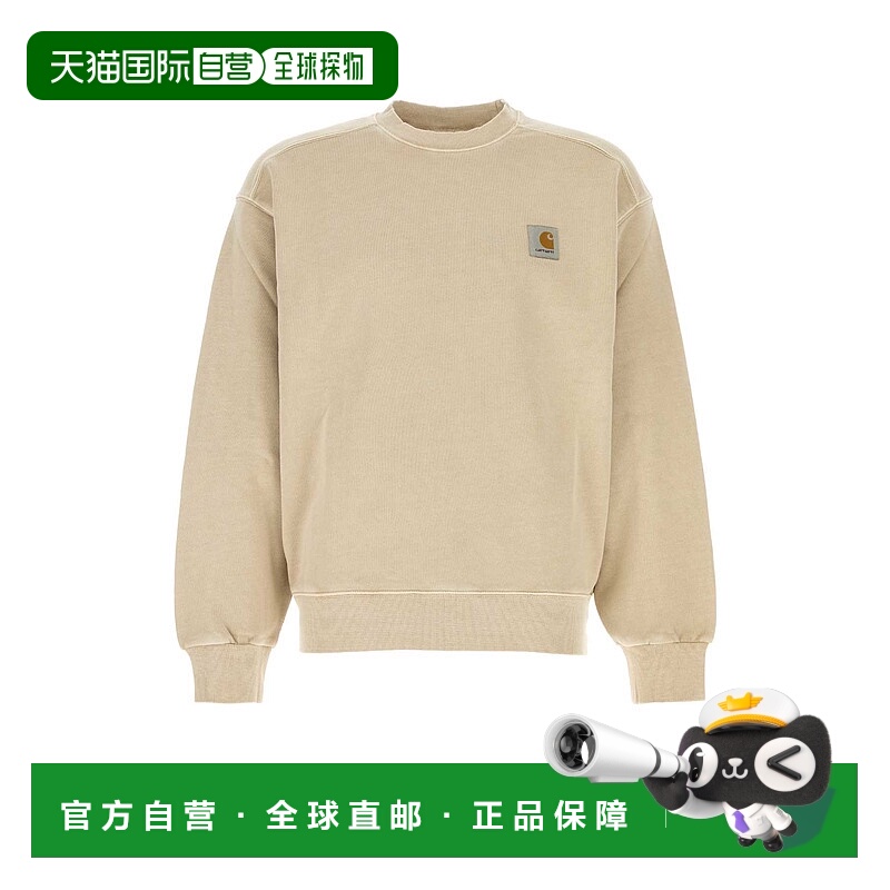 潮奢 CARHARTT WIP 男士 Nelson 浅褐色棉质运动衫 I0299572LPGD