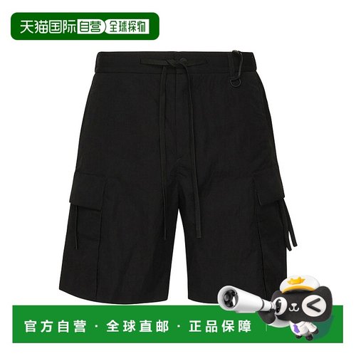 HERNO 男士休闲裤 PT00051U128279300 SS2025 黑色 Short Laminar