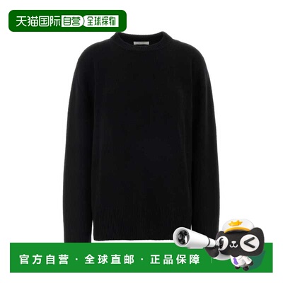 1h可退 THE ROW 女士T恤 5582SY184BLK SS2026 黑色 Black wool b