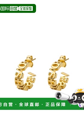 VERSACE 男士耳饰 10196561A006203J000 SS2025配饰金色