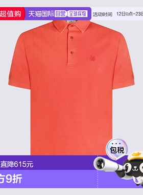 1h可退 ETRO 男士POLO衫 MRMD0006AV878A8802 SS2026 橙色