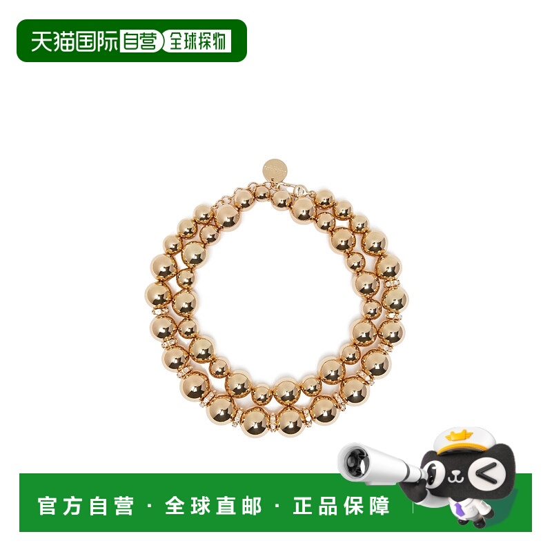 1h可退 MAX MARA 女士手链手镯 6756015206001 AW2025 金色 球形