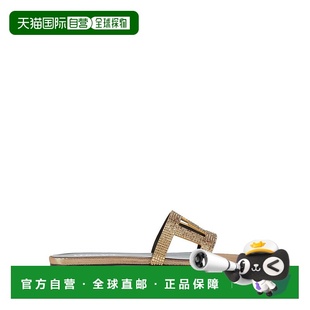 范思哲 女士 凉鞋 1h可退 舒适时尚 Versace metal金属色 潮奢
