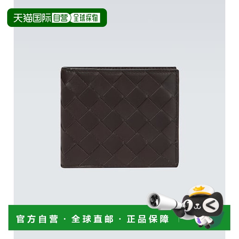 1h可退 潮奢 Bottega Veneta 葆蝶家 男士 二摺皮革钱包