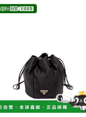 PRADA 女士单肩包 1BE103AC4VOOOF0002 CO 黑色 Mini-Bag