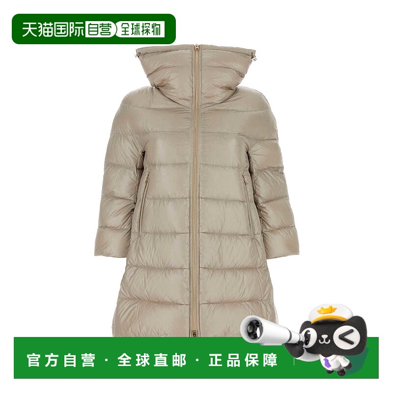 1h可退 HERNO 女士羽绒服 PI0001DIC12017Z1985 CO 米白色 