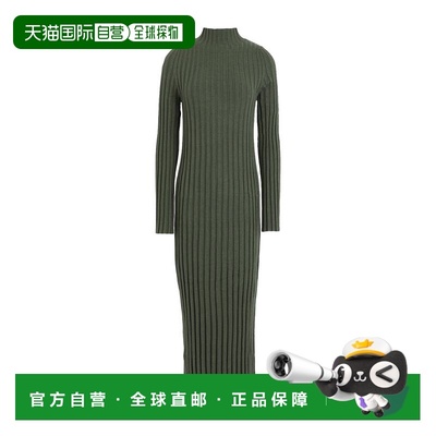 潮奢 Topshop 女士 长款连衣裙 green绿色 舒适时尚