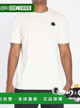 MONCLER 男士T恤 K20918C0003989AYW031 CO 白色 短袖T恤