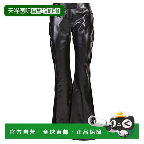 TOM FORD 女士休闲裤 PAL742LET016LB999 AW2025 黑色西装裤