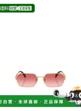 PRADA 女士眼镜 PRA51S5AK40C SS2024 粉红色 徽标太阳镜
