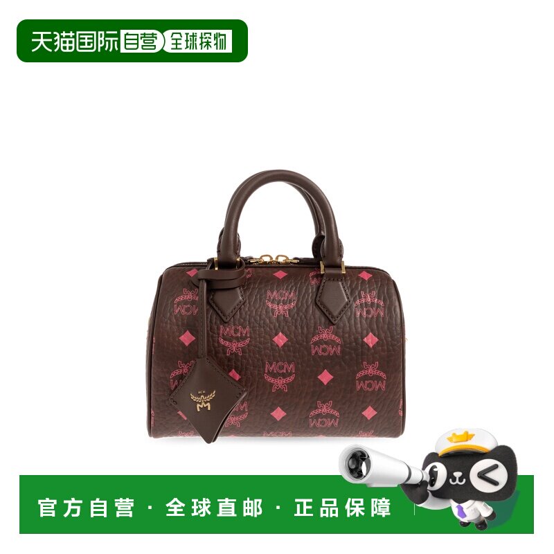 MCM 女士手提包 MWBGSEA0204B AW2026 粉红色 'Ella Boston' bag