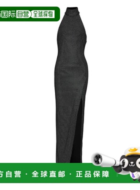 BALMAIN 女士连体裤 FF1RP149JK66EAC AW2025 灰色 LONG VELVET H