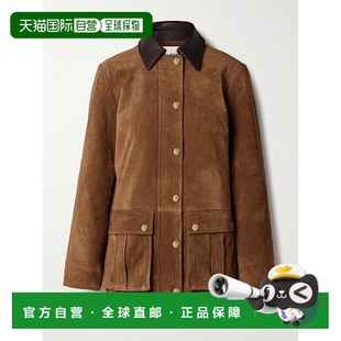 BEARD VERONICA 女士 Suz 2411LT7 1h可退 皮革边绒面革夹克 潮奢