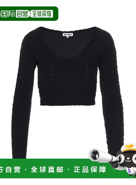 SUNNEI 女士T恤 CRTWWTOP026492 SS2023 蓝色 SUNNEI all-over lo