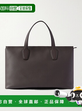 1h可退 潮奢 The Row 女士 Marcel 织纹皮革手提包 W1909L129