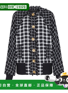 BALMAIN 女士夹克 GF1TFA45MI18EAB SS2026 花色 Bomber jacket