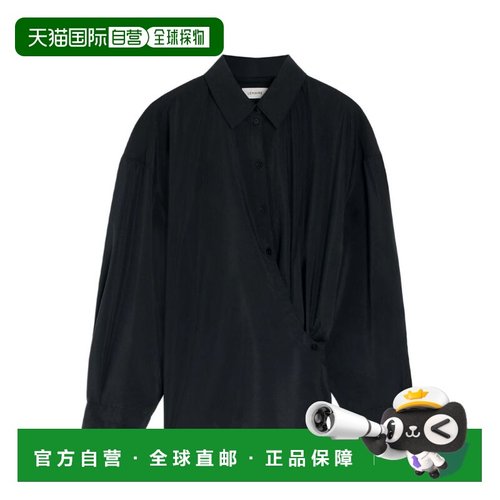 1h可退 潮奢 Lemaire 女士 LEMAIRE 黑色衬衫 SH1141LF1308999