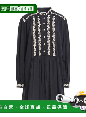 1h可退 潮奢 ISABEL MARANT 女士 衬衫式连衣裙 black黑色 舒适时