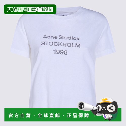 ACNE STUDIOS 男士T恤 CL0397AEG SS2026 白色