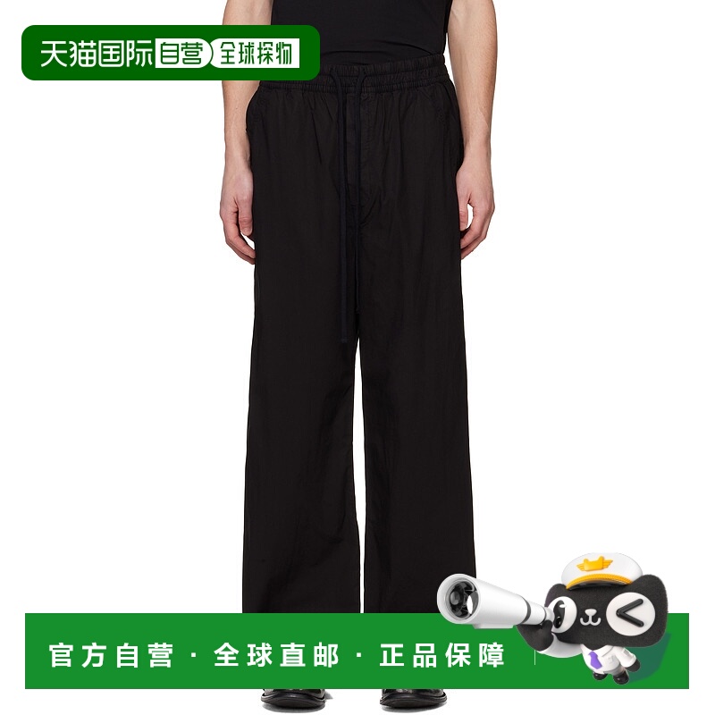 1h可退 潮奢 Thom Krom 男士 黑色 M P 9 长裤 MP9