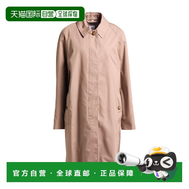 1h可退 潮奢 Burberry 巴宝莉 女士 长款夹克 pink粉色 舒适时尚,女装/女士精品,风衣,淘宝优惠券,粉丝福利购,淘宝优惠卷
