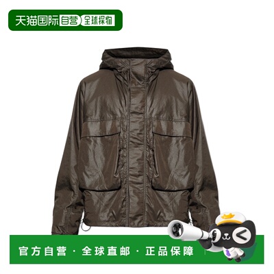 LEMAIRE 男士夹克 OW1190LF1301BR495 AW2025 棕色