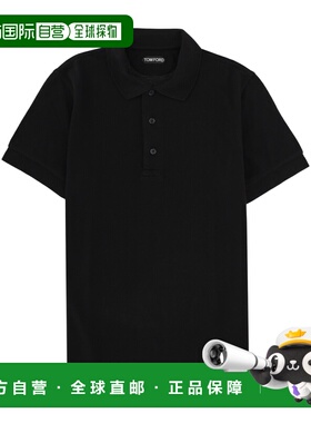 潮奢 Tom Ford 汤姆 福特 男士 莱赛尔纤维棉质Polo衫 JPS011JMT0