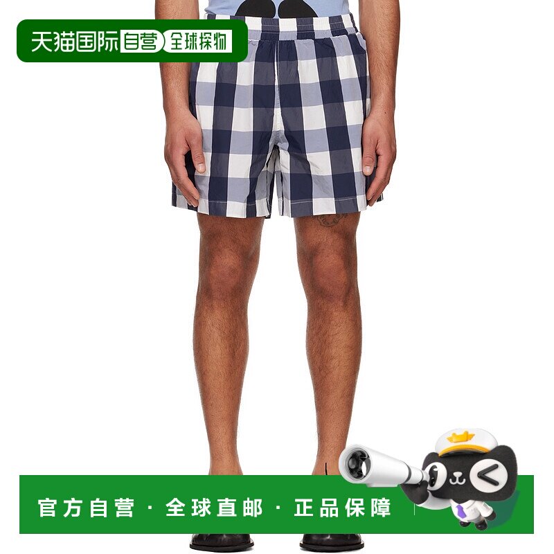 1h可退 潮奢 Walter Van Beirendonck 男士 海军蓝 Basic 短裤 20
