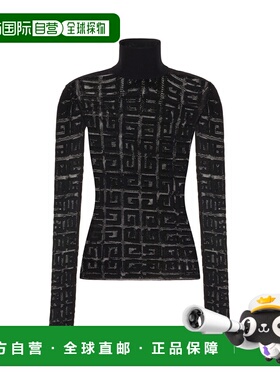 GIVENCHY 女士针织衫 BW90DK4ZAQ001 AW2023 黑色 GIVENCHY turtl