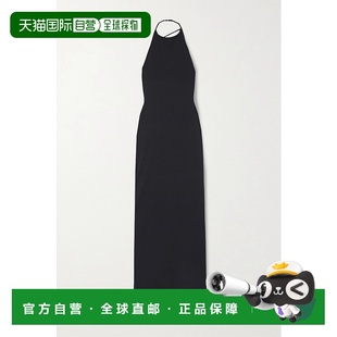 1h可退 潮奢 The Row 女士 Coralia 露背弹性针织长款挂脖连衣裙