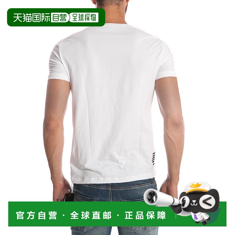 EA7 EMPORIO ARMANI 男士T恤 2731696P209WHITE短袖阿玛尼男装