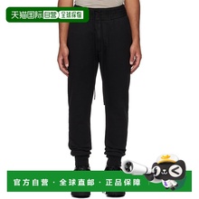 1h可退 潮奢 Julius 男士 黑色 Heavy 运动裤 877PAM22M