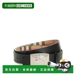BURBERRY 男士腰带 8112217A1189 AW2025 黑色 Reversible belt