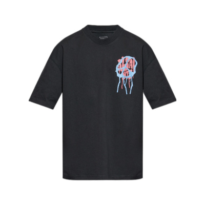 ALL SAINTS 男士T恤 SS2026男装RUNNERM035P WASHEDBLACK