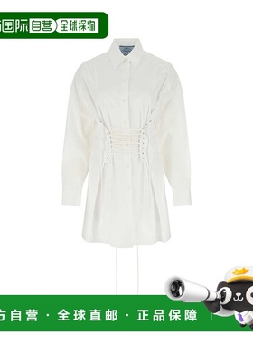PRADA 女士连衣裙 P3H11S2211XV2F0009-0 SS2022 白色