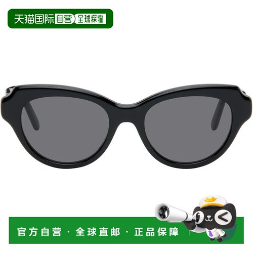 LOEWE 罗意威 男士 黑色 Swan Slim 太阳镜 LW40178I5301A8401268