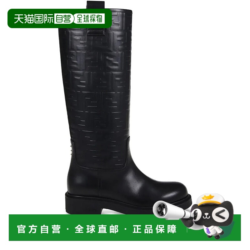 1h可退 FENDI 女士靴子 8W8574AY9O0 AW2025 黑色