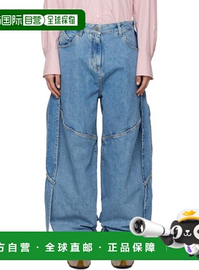 1h可退 潮奢 The Attico 女士 蓝色 Long 牛仔裤 260WCP00279DDD1