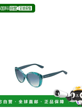 JIMMY CHOO 女士眼镜 TITASW12 AW2025 蓝色太阳镜