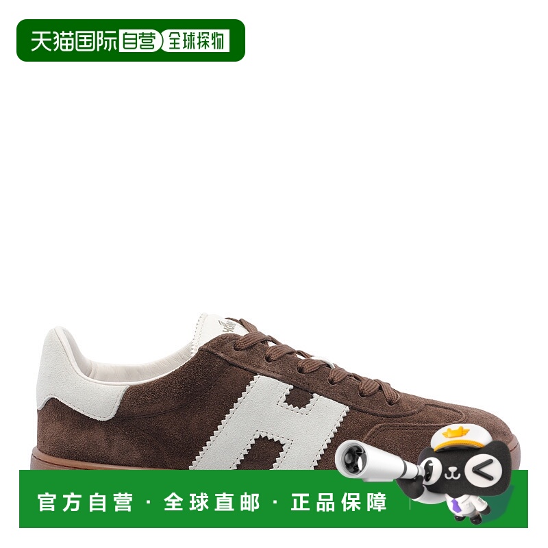 1h可退 HOGAN 男士休闲鞋 HXM6470FB60PJQ9999 AW2025 深棕色