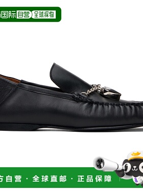 1h可退 潮奢 EGONLAB. 男士 黑色 Soft 乐福鞋 FEGLMSFTL09009