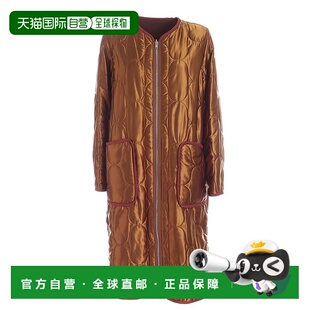 KENZO 女士羽绒服 2MA0399CL14 AW2020 棕色 Reversible padded j