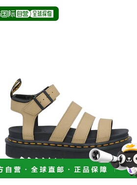 1h可退 潮奢 Dr. Martens 马丁大夫 女士 凉鞋 green绿色 舒适时